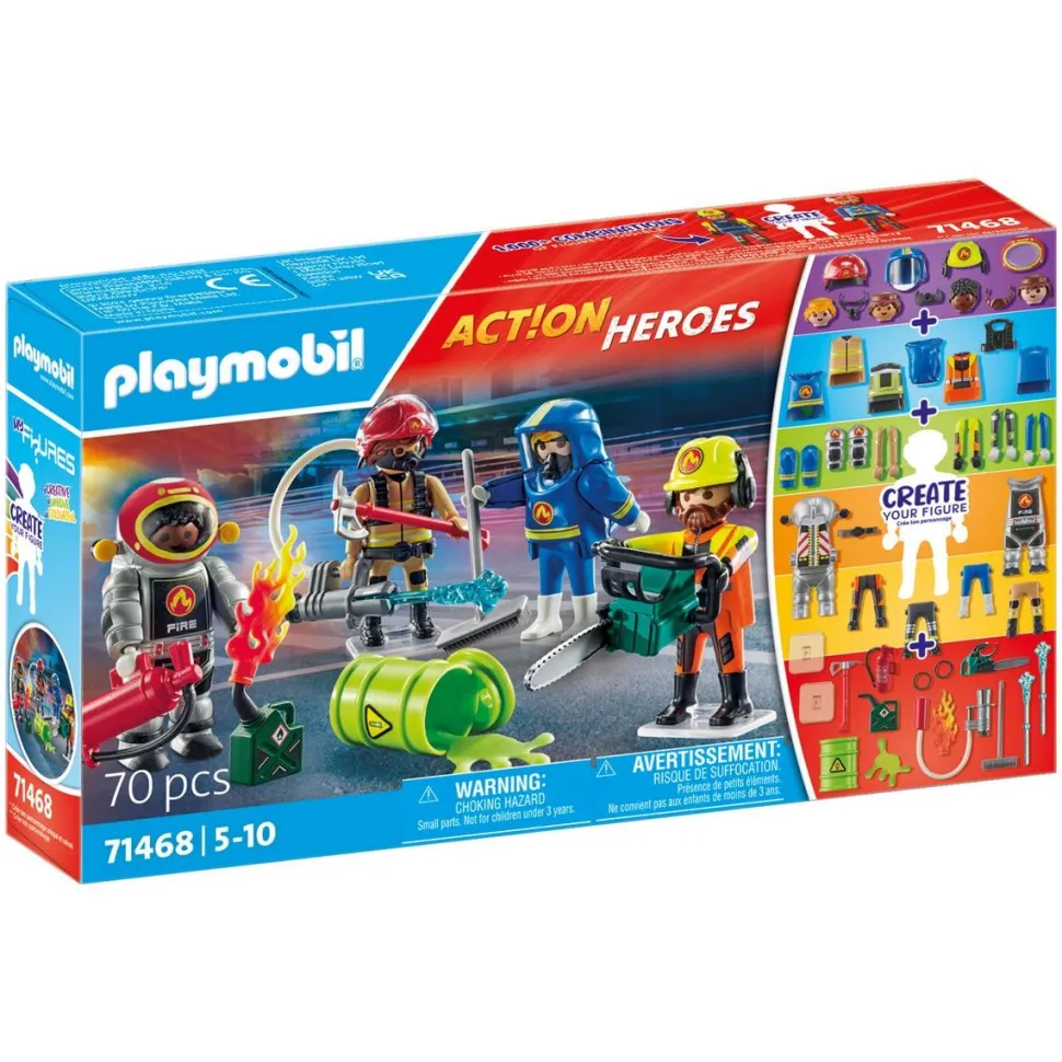 My figures Métier à risque - Playmobil Action Heroes 71468