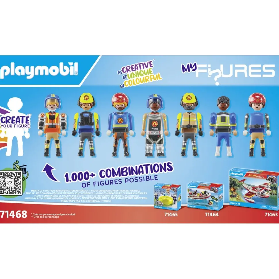 My figures Métier à risque - Playmobil Action Heroes 71468