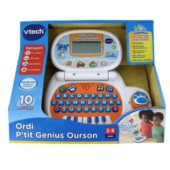 Ordi p'tit genius ourson bleu