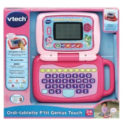 Ordi tablette P'tit Genius Touch rose