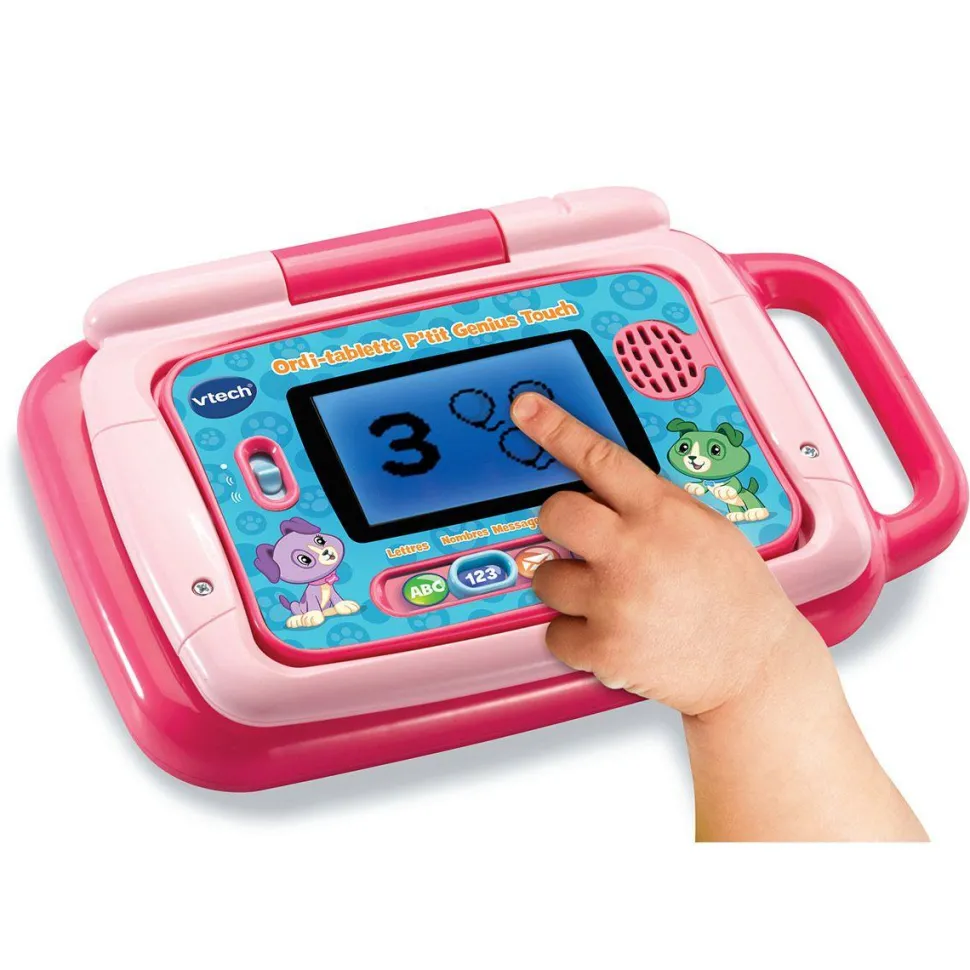 Ordi tablette P'tit Genius Touch rose