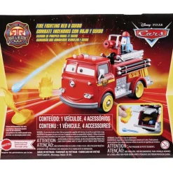 Pack Camion de pompier rouge et Guido - Cars