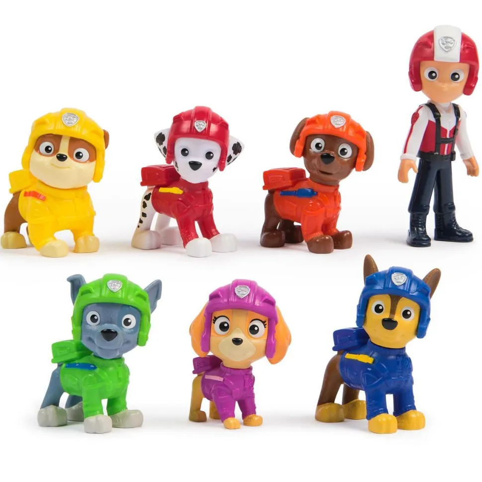 Pack de 7 figurines Air Rescue - La Pat Patrouille