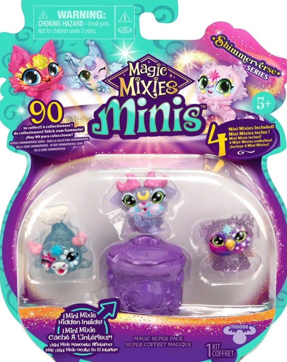 Pack De 4 Figurines Minis Display X8 Magic