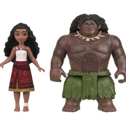 Pack figurines Vaiana et Maoui