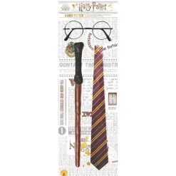 Pack lunettes baguette cravate Hary Potter