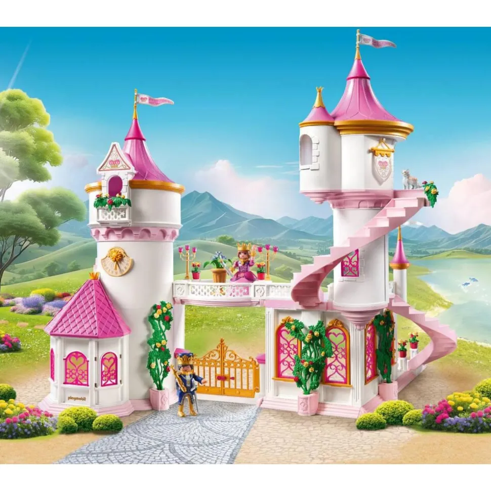 Palais avec couple royal et trones Playmobil Princess Magic 71845