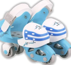 Patins évolutifs et ajustables bleus - Taille 25 - 32