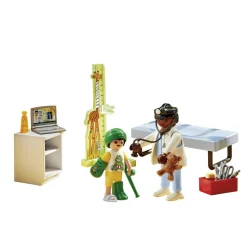 Pédiatre avec enfant Playmobil Action Heroes 71619