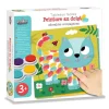 Peintures au doigt - tableaux adorables compagnons