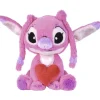 Peluche Angel 25 cm avec cœur
