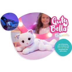 Peluche chat CutyBella Fashionista