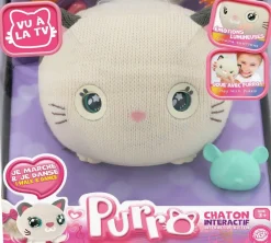 Peluche Chat Purro Interactif