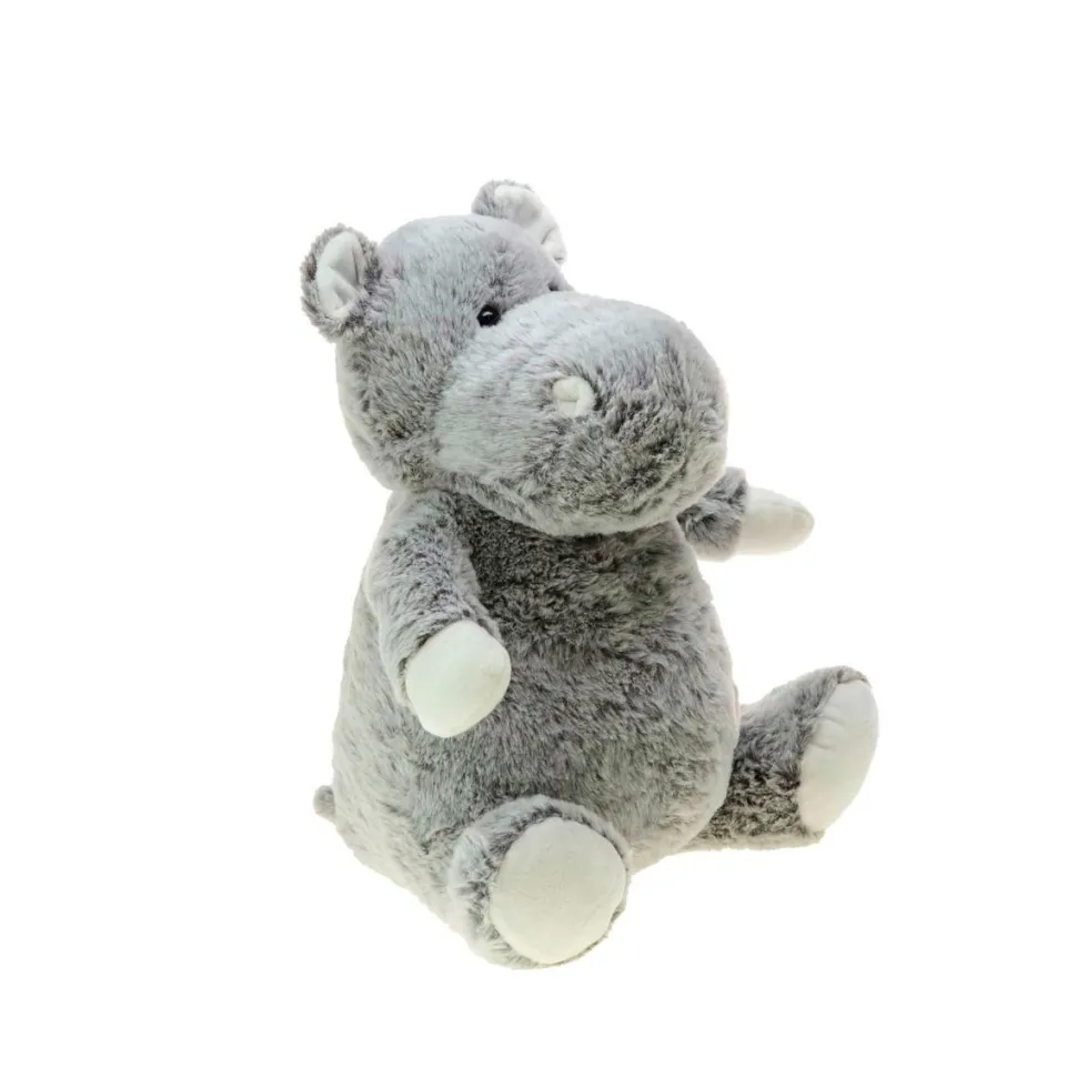 Peluche hippopotame assis 30 cm