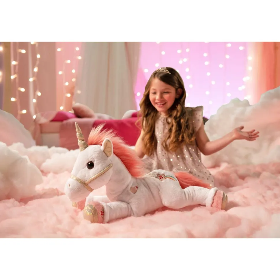 Peluche licorne Lica Bella magique 35 cm