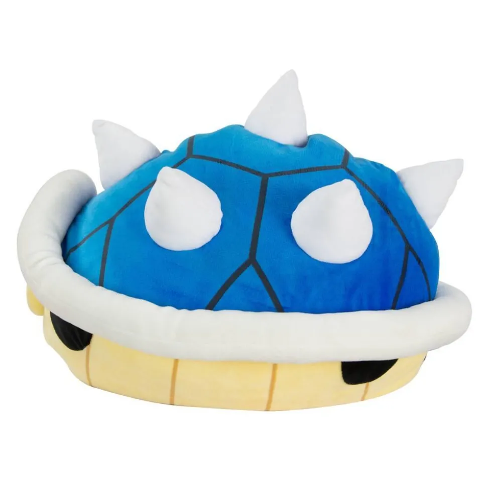 Peluche Mario Mocchi Mocchi Carapace Bleue 36 Cm - Licence Officielle