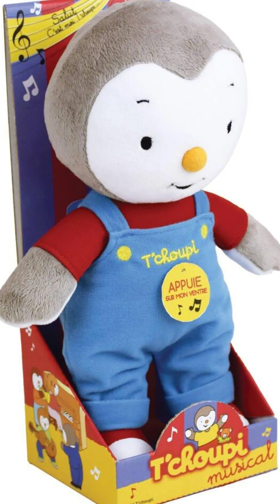 Peluche musicale Tchoupi 25 cm