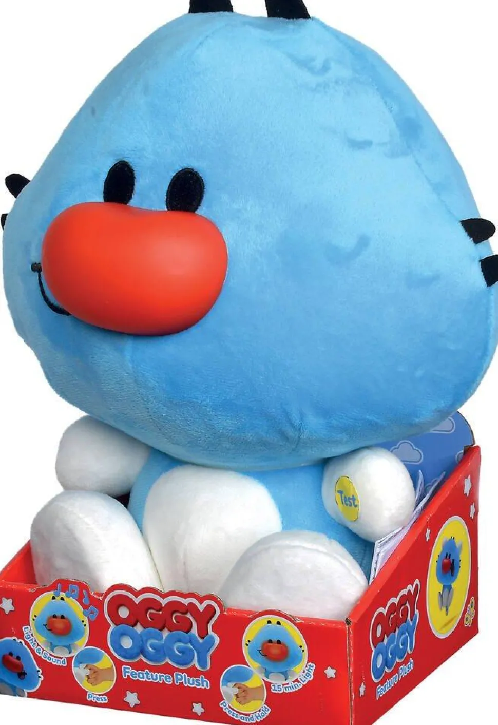 Peluche Oggy 30 Cm - Fonction Intégrée - Smoby