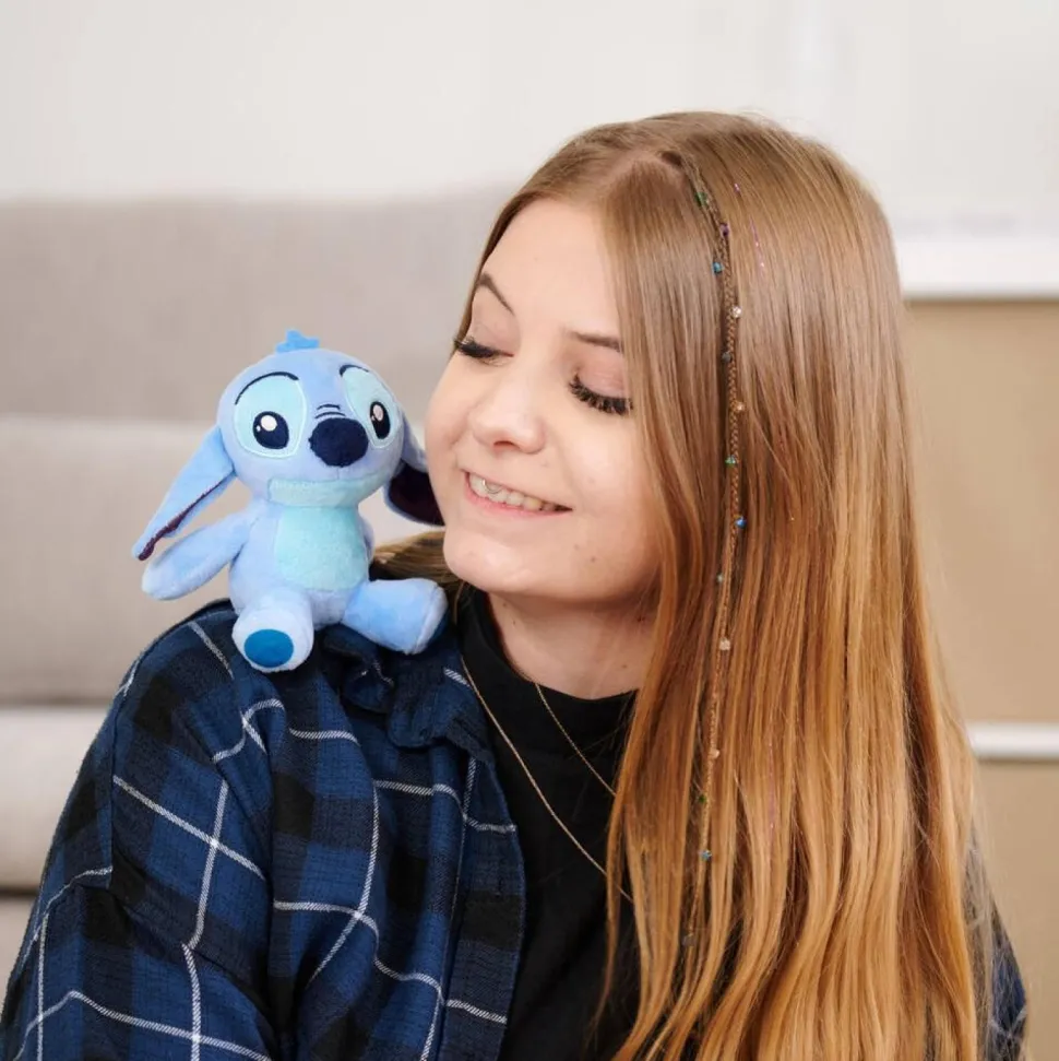 Peluche Stitch aimantée pour épaule