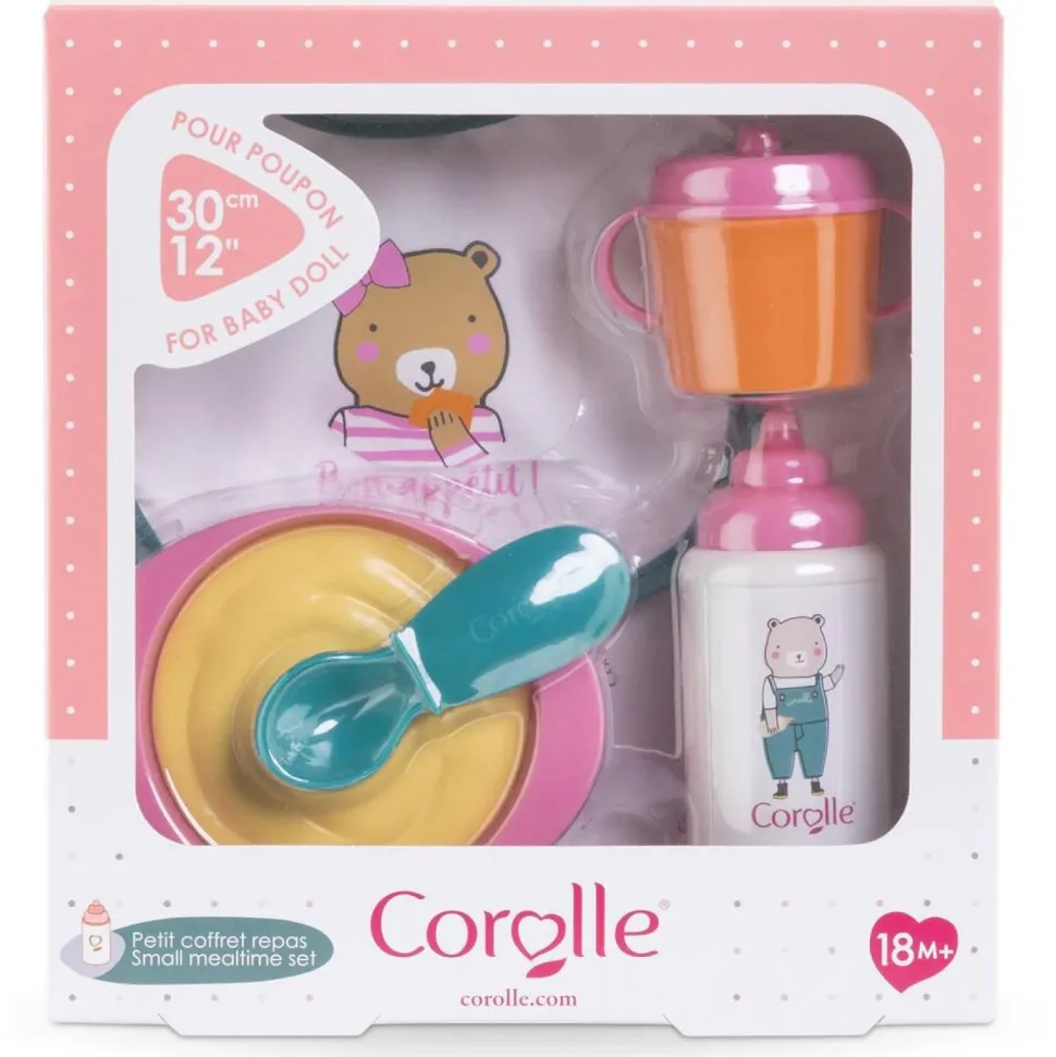 Petit coffret repas rose - Mon premier poupon