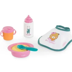 Petit coffret repas rose - Mon premier poupon