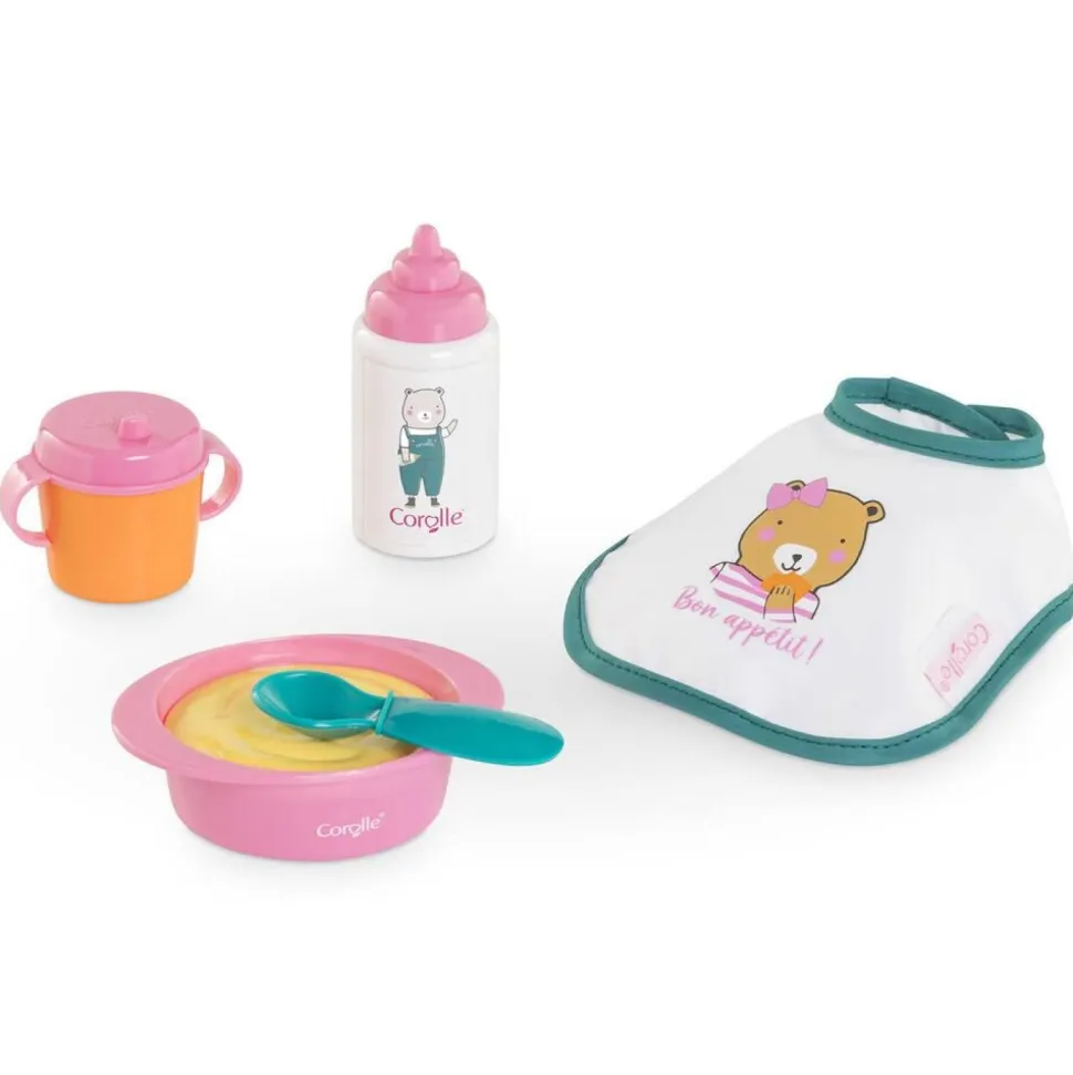 Petit coffret repas rose - Mon premier poupon