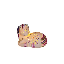 Photophore Licorne à décorer