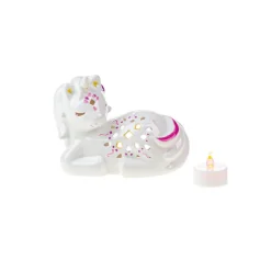Photophore Licorne à décorer