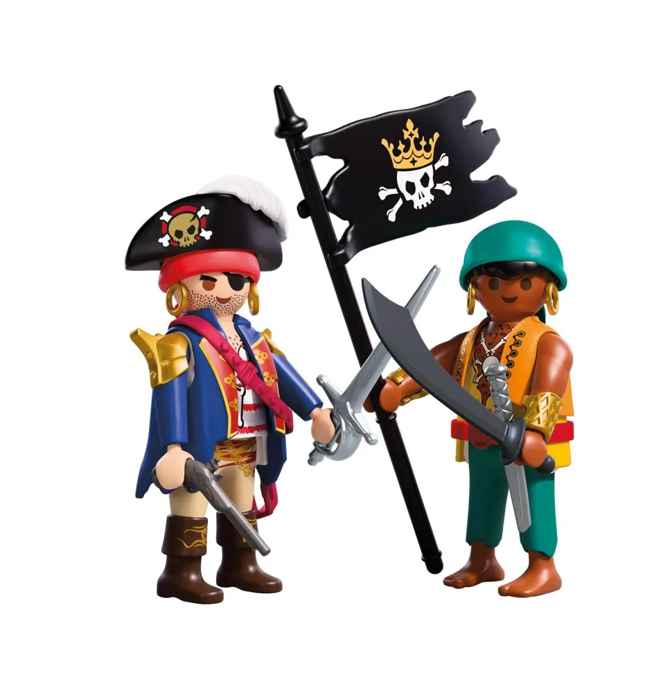Pirates avec drapeau Playmobil duo 72024