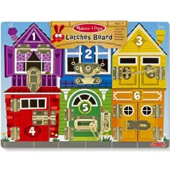 Planche d'activités avec loquets Melissa & Doug