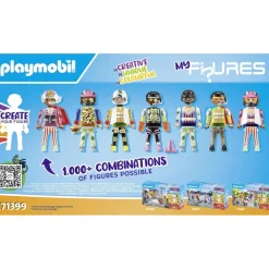 Playmobil My figures : Cascadeurs 71399