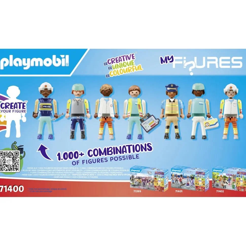 Playmobil My figures : Héros du quotidien 71400