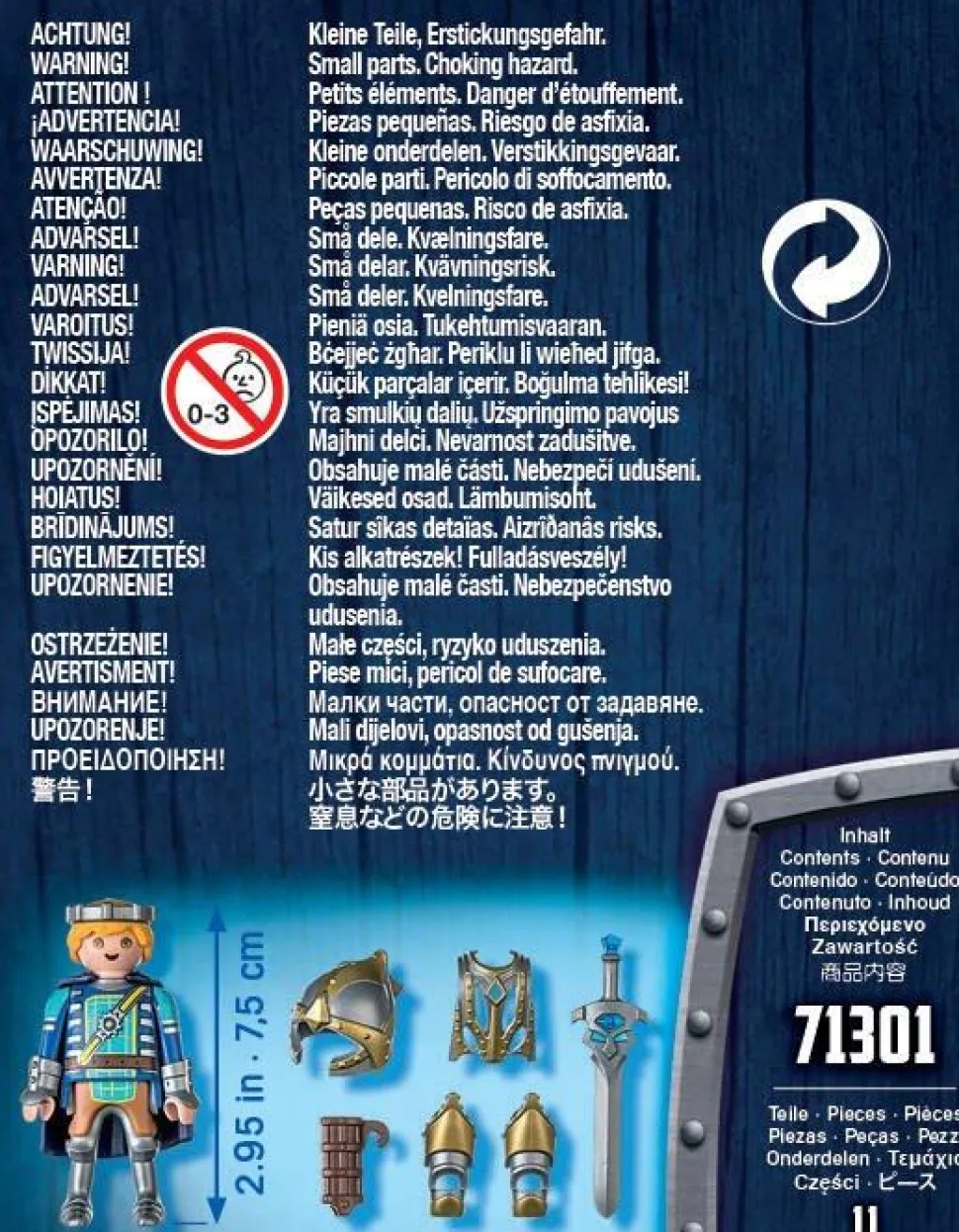 Playmobil Novelmore - Arwynn Avec Invincibus 71301 Dès 4 Ans
