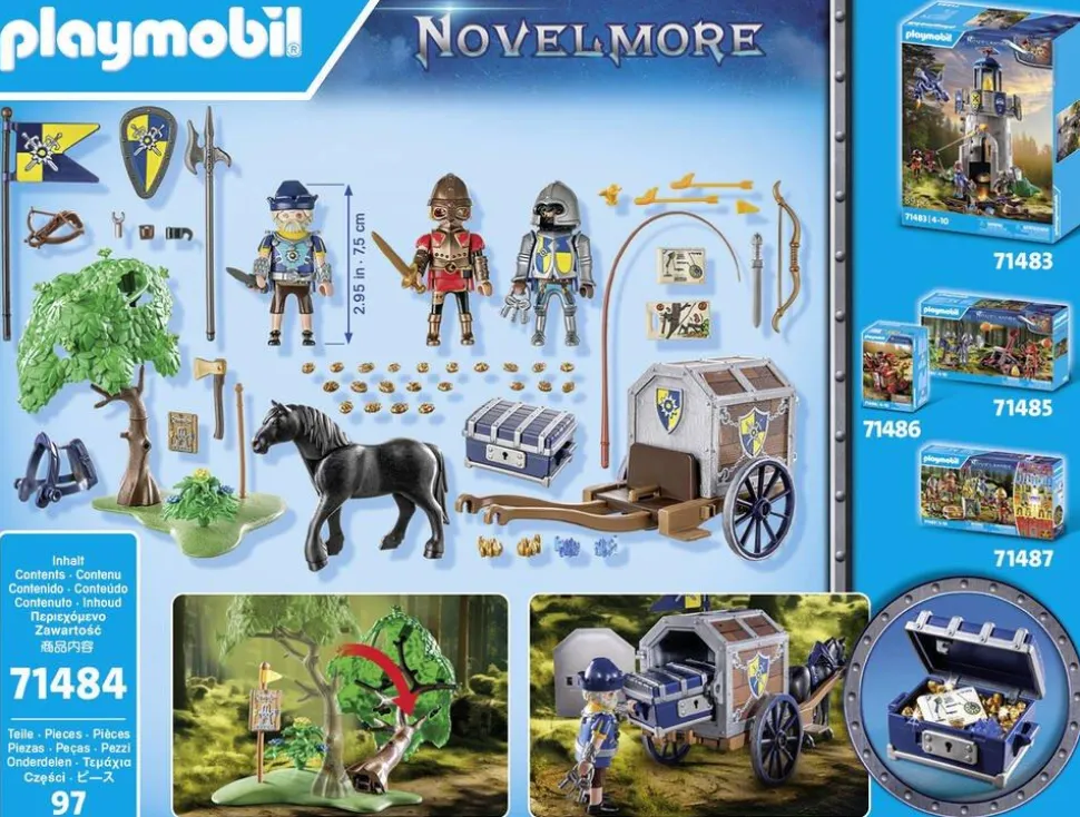 Playmobil Novelmore - Convoi Avec Bandit 71484 4