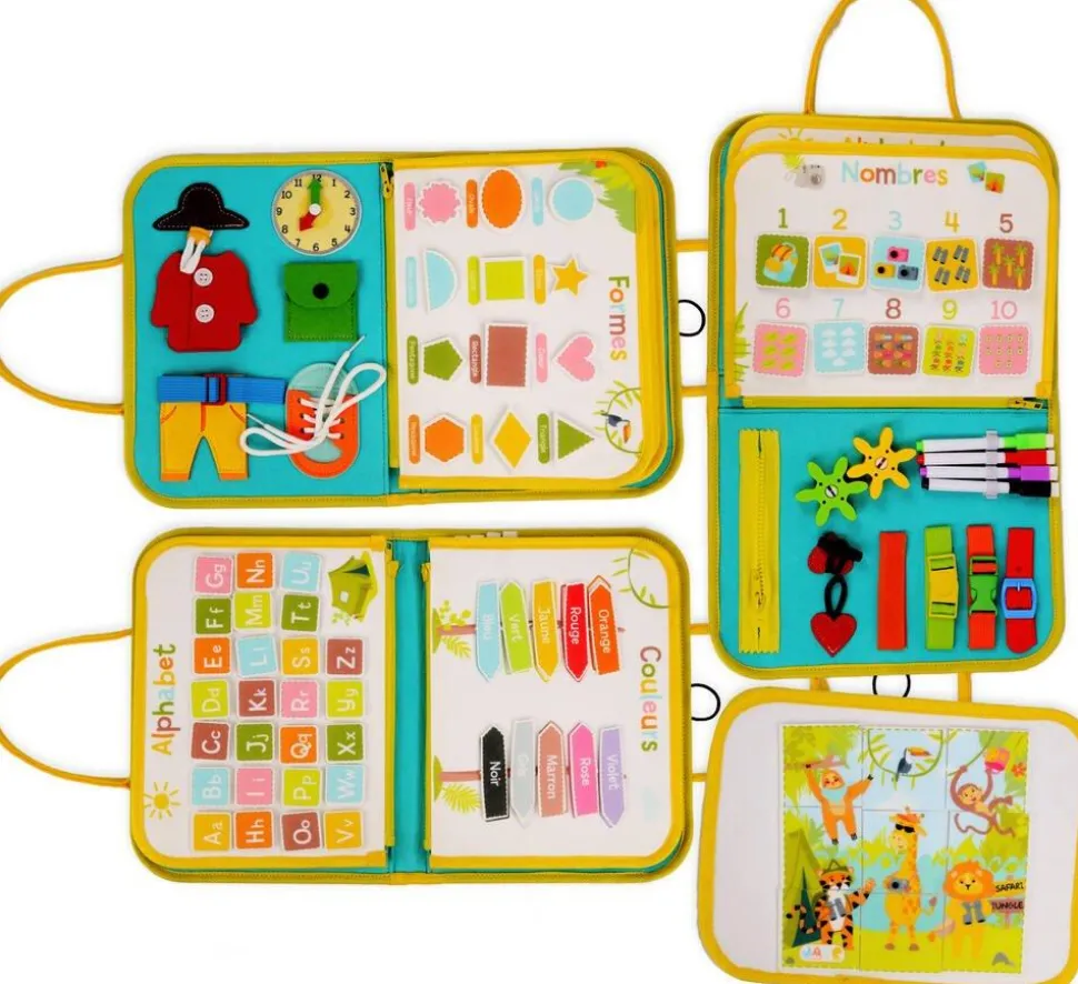 Pochette Montessori 7 Activités - Jeu Éducatif Complet