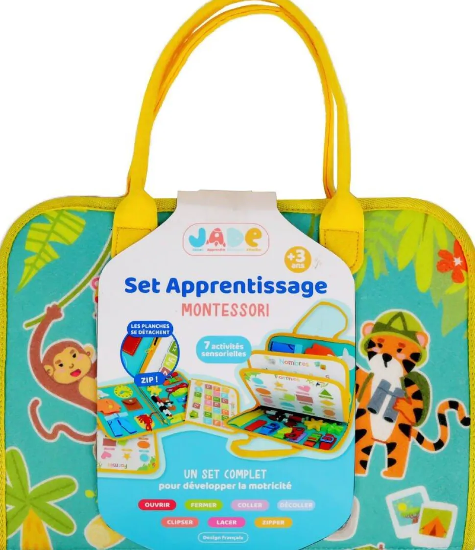 Pochette Montessori 7 Activités - Jeu Éducatif Complet