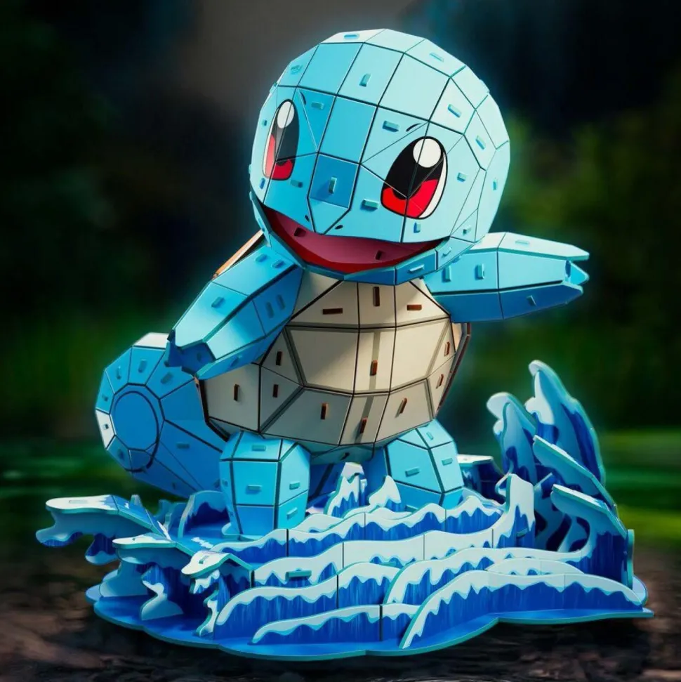 Pokémon Carapuce - Puzzle 4D Build