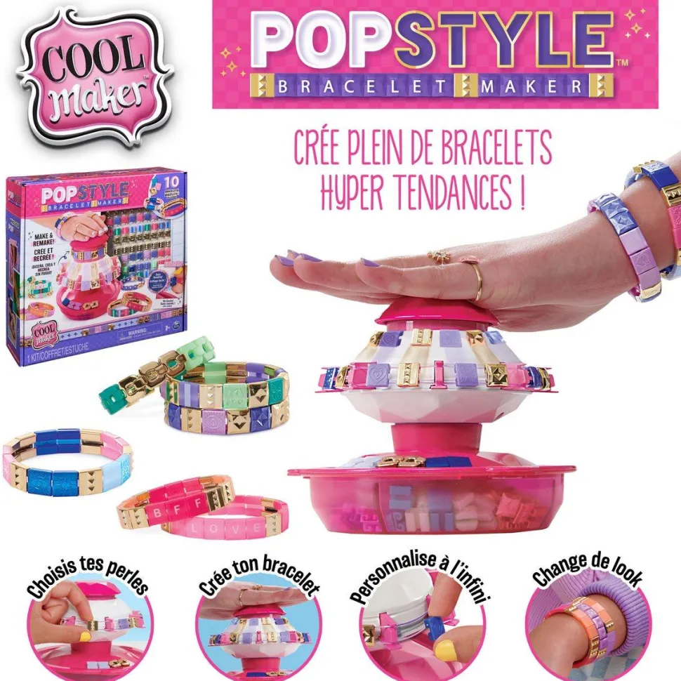 Pop Style machine à bracelets - Cool Maker