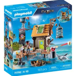 Port et repaire de pirates avec prisons PLAYMOBIL Pirates 71792