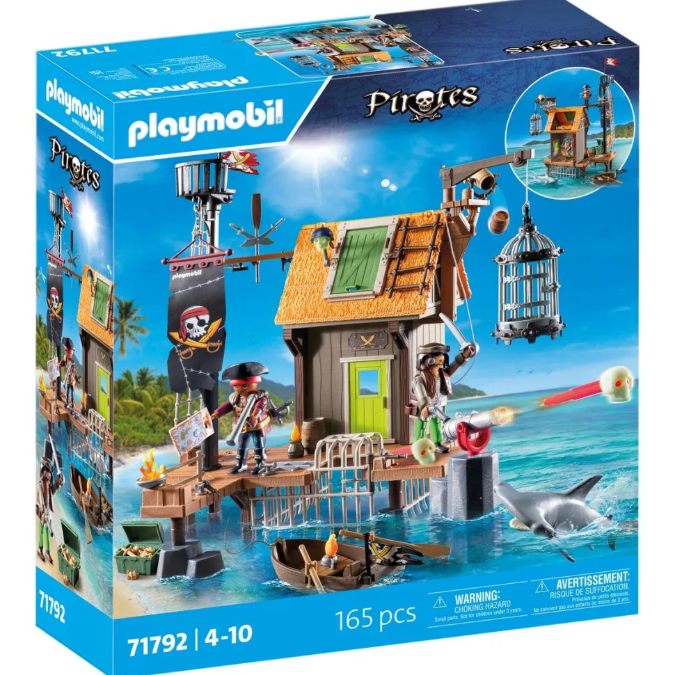 Port et repaire de pirates avec prisons PLAYMOBIL Pirates 71792