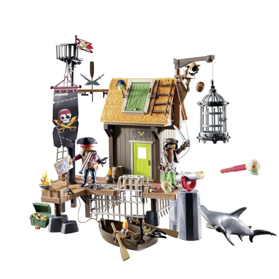 Port et repaire de pirates avec prisons PLAYMOBIL Pirates 71792
