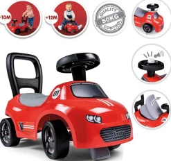 Porteur Auto En Couleur Rouge
