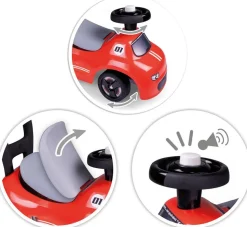 Porteur Auto En Couleur Rouge