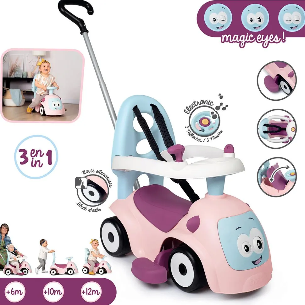 Porteur Maestro Balade Rose - Smoby