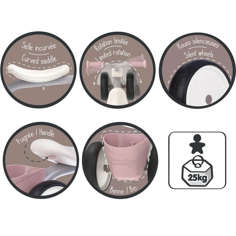 Porteur rookie rose