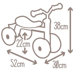 Porteur rookie rose
