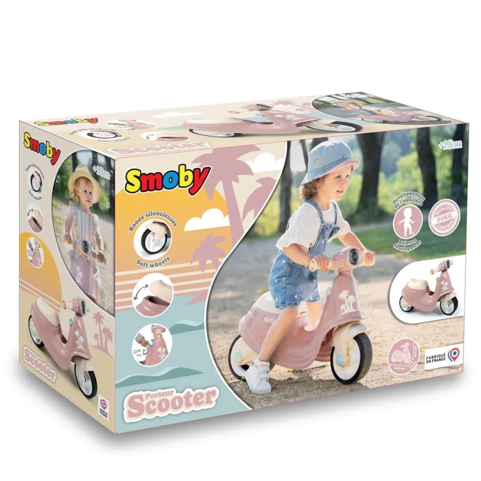 Porteur Scooter Rose