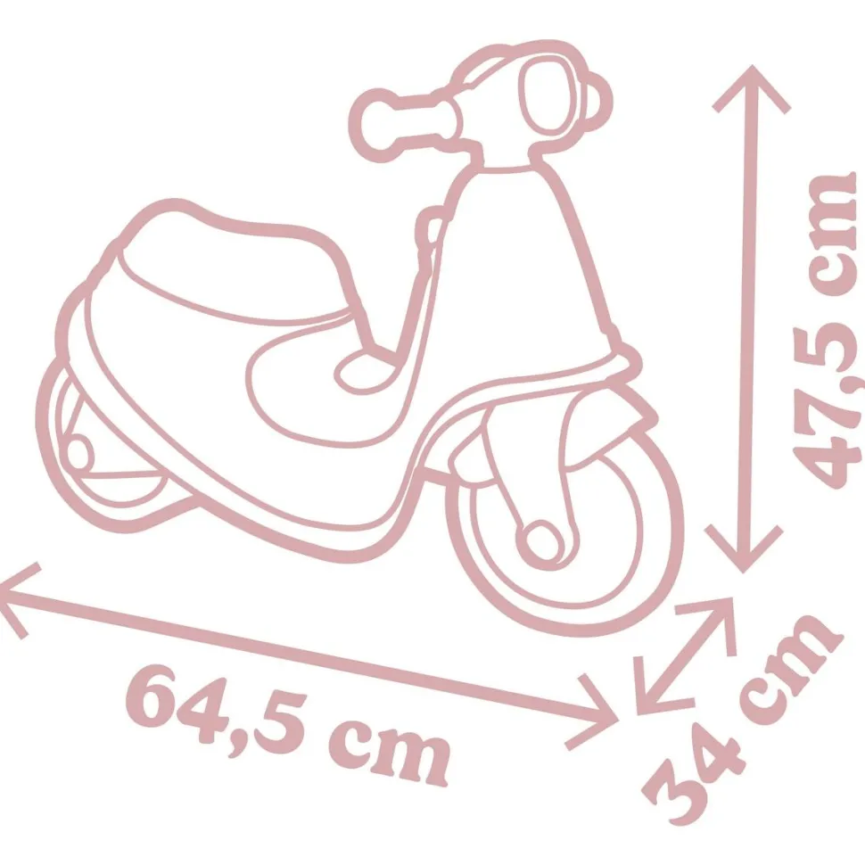 Porteur Scooter Rose