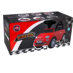 Porteur Trotteur Rouge Fiat 500