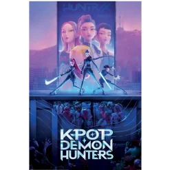 Poster KPOP Demon Hunters - Chasseuse Huntrix